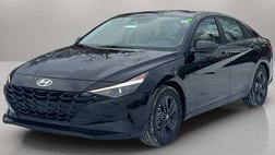 2022 Hyundai Elantra Hybrid Blue