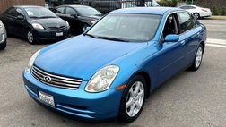 2003 Infiniti G35 Base