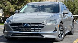 2021 Hyundai Sonata Hybrid Blue