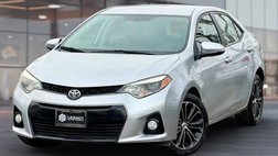 2016 Toyota Corolla S Plus