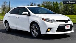 2016 Toyota Corolla LE Plus