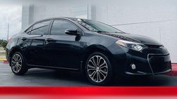 2016 Toyota Corolla S