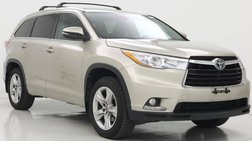 2016 Toyota Highlander Limited Platinum