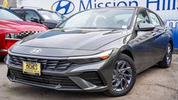 2026 Hyundai Elantra Hybrid Blue