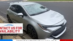 2019 Toyota Corolla Hatchback XSE