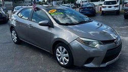 2015 Toyota Corolla LE