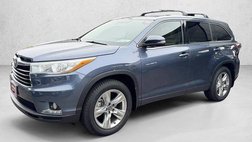 2016 Toyota Highlander Limited Platinum