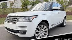 2015 Land Rover Range Rover Supercharged