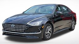 2021 Hyundai Sonata Hybrid Blue