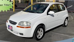 2005 Chevrolet Aveo Special Value
