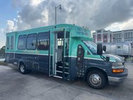 2014 Chevrolet Express Commercial Cutaway 4500 Shuttle Bus