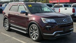 2018 Ford Explorer Platinum