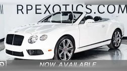 2013 Bentley Continental GT V8