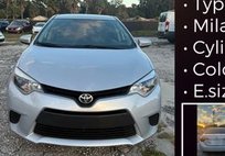 2014 Toyota Corolla LE Plus