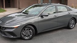 2024 Hyundai Elantra Hybrid Blue