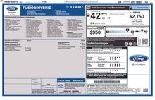 2020 Ford Fusion Hybrid SE