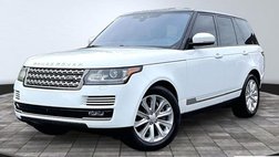 2017 Land Rover Range Rover HSE