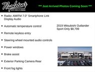 2019 Mitsubishi Outlander Sport LE