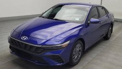 2024 Hyundai Elantra Hybrid Blue