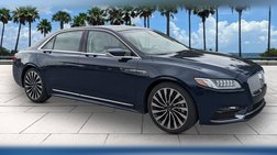 2017 Lincoln Continental Black Label