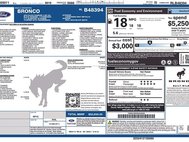 2024 Ford Bronco Black Diamond