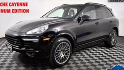 2017 Porsche Cayenne Platinum