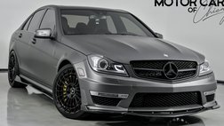 2012 Mercedes-Benz C-Class C 63 AMG
