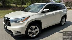 2015 Toyota Highlander Limited Platinum