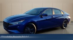 2021 Hyundai Elantra Hybrid Blue