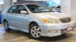 2003 Toyota Corolla S