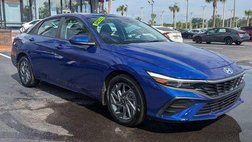 2025 Hyundai Elantra Hybrid Blue