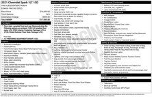 2021 Chevrolet Spark 1LT CVT