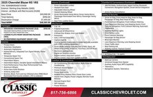 2025 Chevrolet Blazer RS