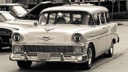 1956 Chevrolet 4dr Wagon Fully Restored Stock #2222990