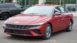 2025 Hyundai Elantra Hybrid Blue