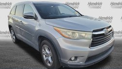 2015 Toyota Highlander Limited Platinum