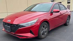 2022 Hyundai Elantra Hybrid Blue