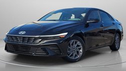 2025 Hyundai Elantra Hybrid Blue