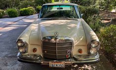 1969 Mercedes-Benz S-Class The 280S,  4-speed, normally aspirated