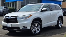 2015 Toyota Highlander Hybrid Limited Platinum