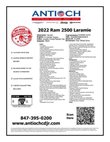 2022 Ram Ram Pickup 2500 Laramie
