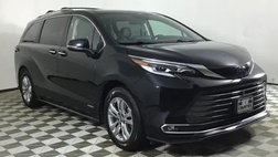 2021 Toyota Sienna Platinum 7-Passenger