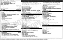 2024 Toyota Sequoia Platinum
