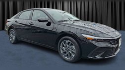 2025 Hyundai Elantra Hybrid Blue