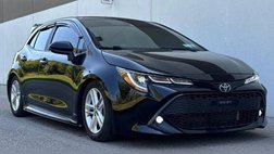 2019 Toyota Corolla Hatchback SE