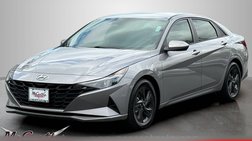 2021 Hyundai Elantra Hybrid Blue