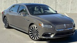 2017 Lincoln Continental Black Label