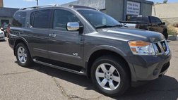 2008 Nissan Armada LE One-Owner 4WD With Moonroof, DVD System