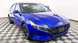 2023 Hyundai Elantra Hybrid Blue