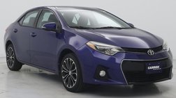 2015 Toyota Corolla S Plus